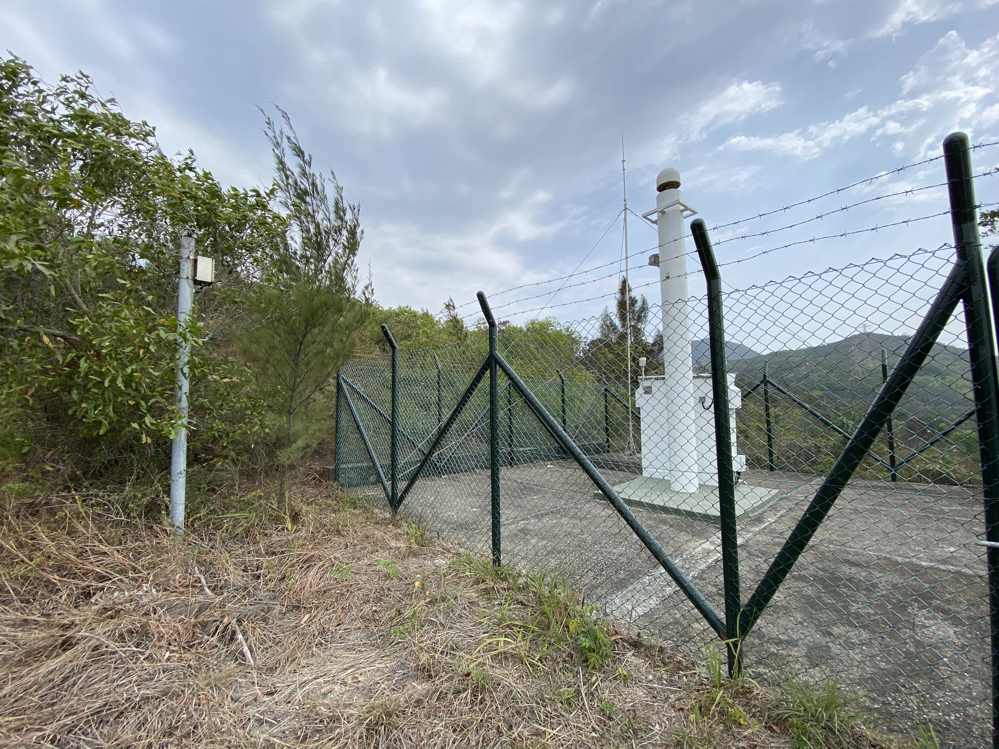 香港衛星定位參考站網小冷水站