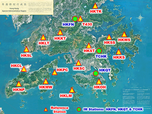 Hong Kong Satellite Positioning Reference Station Network